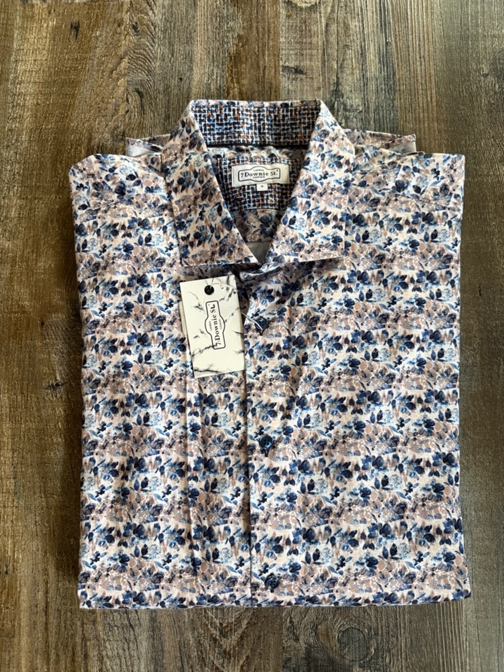 7 Downie St | Floral Print Dress Shirt